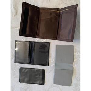 Various Men's Wallets. Versatile Options.